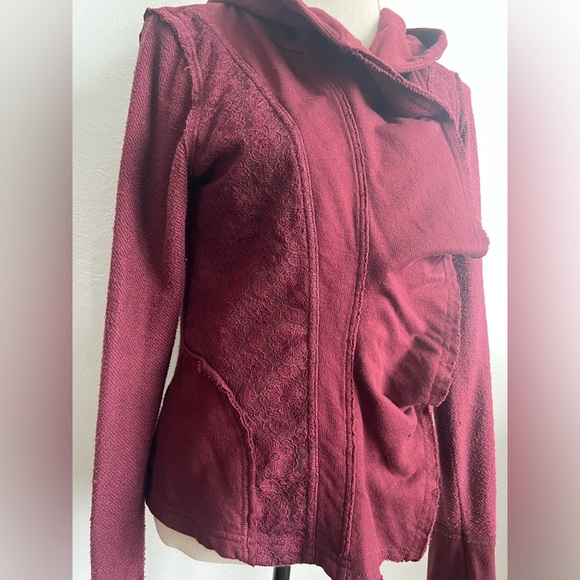 Free People Lace Detail Cardigan Size Small - Picture 15 of 16